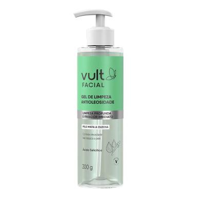 Gel de Limpeza Vult Facial Antioleosidade 300g