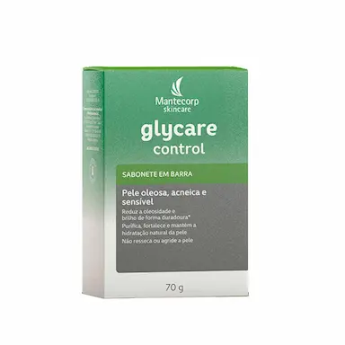 Sabonete Facial em Barra Glycare Control 70g