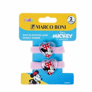 Elástico de Cabelo Marco Boni Duo Elástico Disney Minnie - 2 unidades
