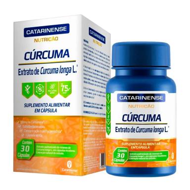 Suplemento Alimentar de Cúrcuma 130mg - 30 cápsulas