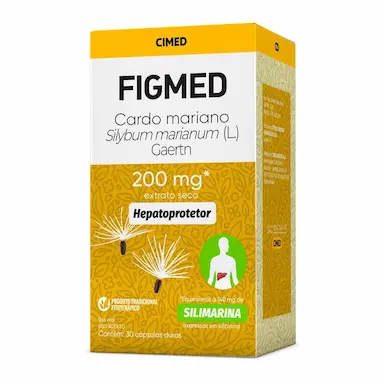 Figmed Cardo Mariano 200mg - 30 cápsulas