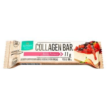 Barra Proteica Nutrify Collagen Bar Cheesecake 50g