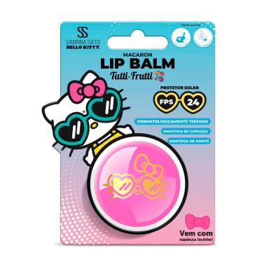 Lip Balm Macaron Sabrina Sato Hello Kitty Tutti-Frutti FPS 24 8g