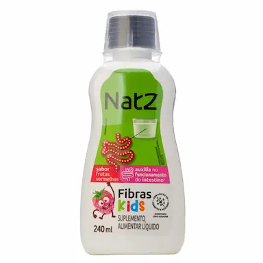 Mix de Fibras Infantil Natz Frutas Vermelhas 240ml