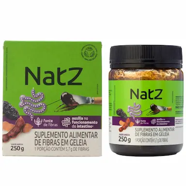 Geleia de Fibras Natz 250g