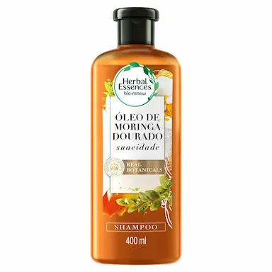 Shampoo Herbal Essences Bio Renew Óleo de Moringa Dourada 400ml