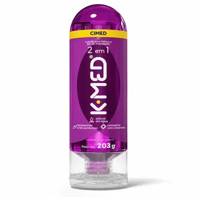 Gel Lubrificante Íntimo K-MED 2 em 1 203g