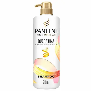 Shampoo Pantene Pro-V Miracles Queratina Preenche & Blinda 510ml
