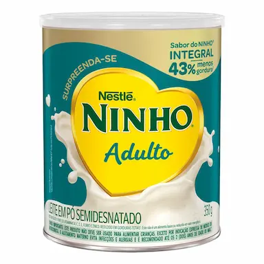 Leite em Pó Ninho Adulto Semidesnatado 350g