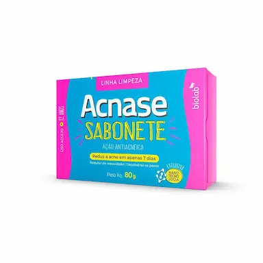 Sabonete em Barra Acnase Ação Antiacneica com 80g