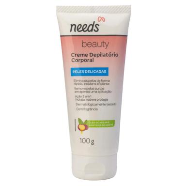 Creme Depilatório Corporal Needs Beauty Pele Delicada 100g