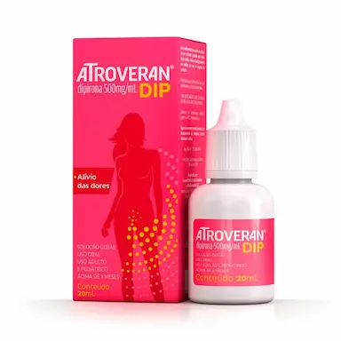Atroveran Dip Dipirona Monoidratada 500mg/ml Gotas 20ml