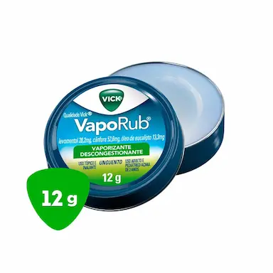 Vick VapoRub Descongestionante Pomada 12g