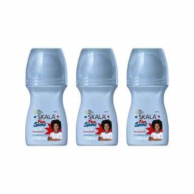 DESODORANTE ROLL-ON SKALA 60ML KIDS FUN SPORT - KIT C/ 3UN