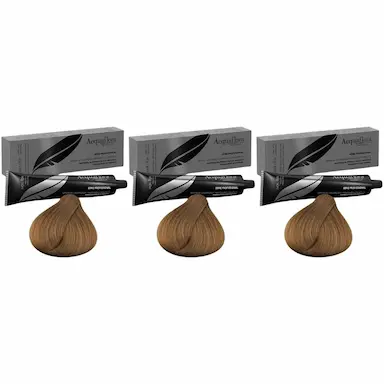 COLORAçAO ACQUAFLORA SEM AMONIA 7.0 LOURO NATURAL-KIT C/3UN