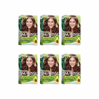 COLORAçAO NUTRISSE 57 CASTANHO CLARO DOURADO ACAJU-KIT C/6UN