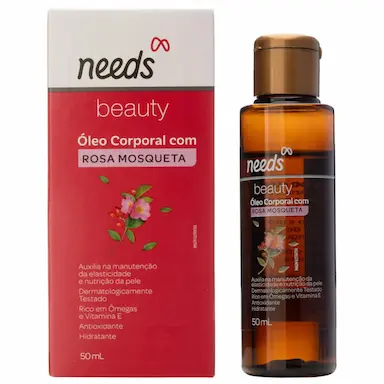 Óleo de Rosa Mosqueta Corporal Needs Beauty 50ml