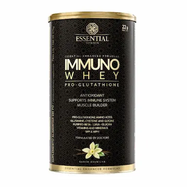IMMUNO WHEY PRO GLUTATHIONE BAUNILHA ESSENTIAL NUTRITION 375G