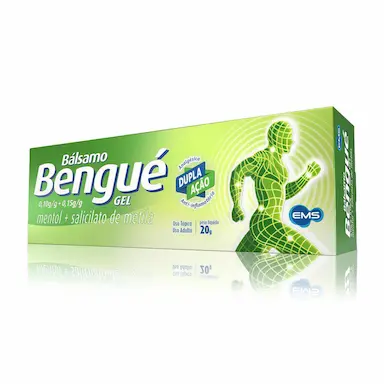Bálsamo Bengué 0,10g/g + 0,15g/g Gel com 20g