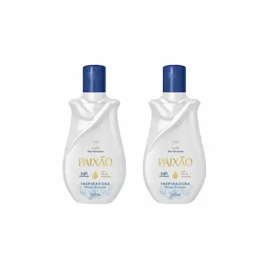 HIDRATANTE CORPORAL PAIXAO 200ML INSPIRADORA - KIT C/ 2UN