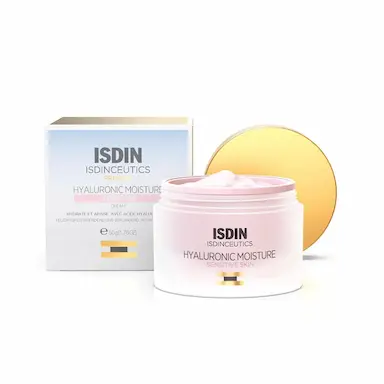 Creme Facial Anti-Idade Isdin Hyaluronic Moisture Pele Sensível 50g