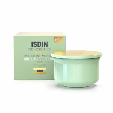 Refil Creme Facial Anti-Idade Isdin Hyaluronic Moisture Pele Mista e Oleosa 50g