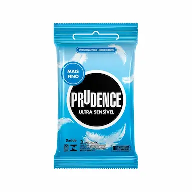 Camisinha Prudence Ultra Sensível 3 unidades