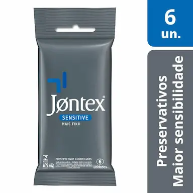Camisinha Jontex Sensitive 6 unidades
