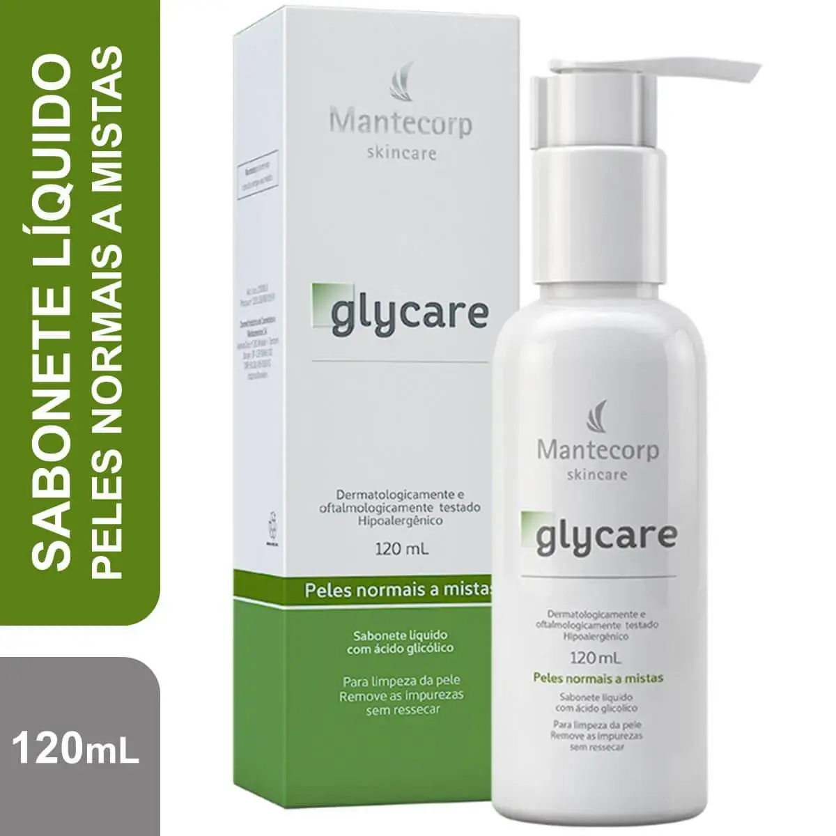 Sabonete Líquido Facial Glycare com 120ml