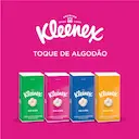 Kit Lenços de Papel Kleenex com 4 pacotes de 10 lenços