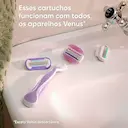 Carga para Aparelho de Depilar Gillette Venus Breeze com 2 unidades