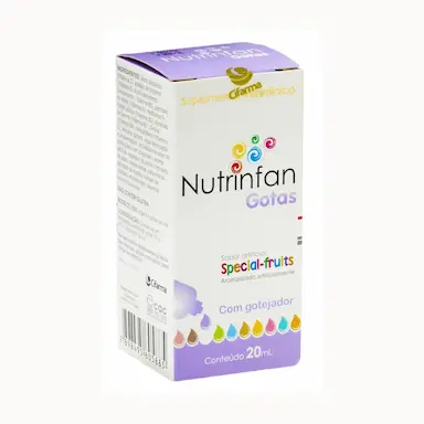 Suplemento Vitamínico Nutrinfan Infantil Special Fruits Gotas com 20ml + gotejador