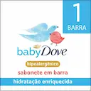Sabonete em Barra Dove Baby Hidratação Enriquecida com 75g