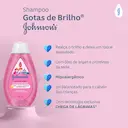 Shampoo Johnson's Gotas de Brilho 400ml