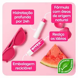 Kit 2 Sabonete em Barra Acnase Ação Antiacneica com 80g + 2 Protetor Solar Corporal Vichy Idéal Soleil Hydra Soft FPS30 + 1 Hidratante Labial Nivea Melancia Shine 4,8g