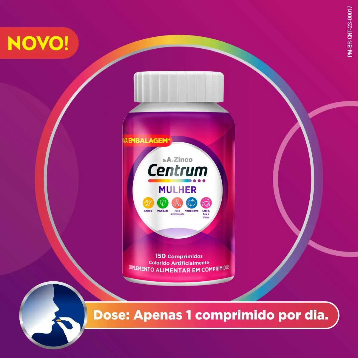 Polivitamínico Centrum Mulher 150 comprimidos
