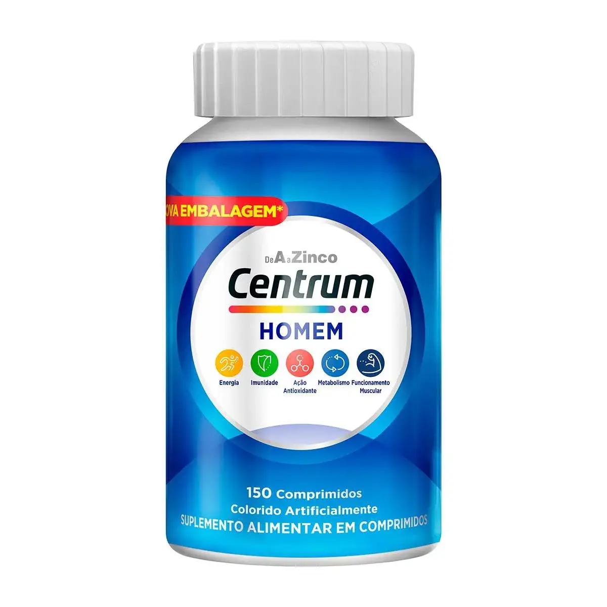 Polivitamínico Centrum Homem 150 comprimidos