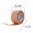 Fita Micropore Nexcare O Original Bege com 1 rolo de 25mmx4,5m