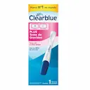 Teste de Gravidez Clearblue Plus com 1 Unidade