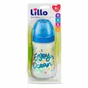 Mamadeira Lillo Super Evolution Divertida Azul de 300ml