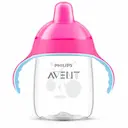 Copo Philips Avent Pinguim Rosa com bico 340ml