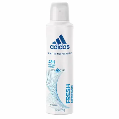 Desodorante Antitranspirante Aerosol Adidas Cool & Care Fresh Feminino 48h 150ml