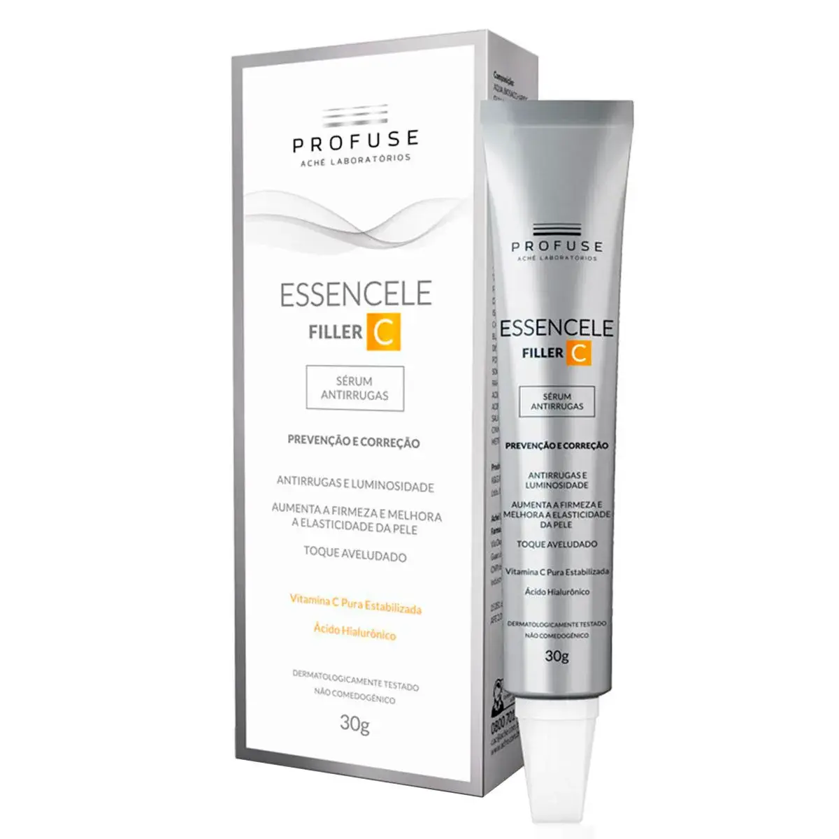 Sérum Hidratante Facial Antirrugas Profuse Essencele Filler C com 30g