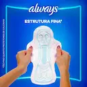 Absorvente Always Noturno Suave G com Abas - 8 unidades