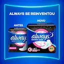 Absorvente Always Noturno Suave G com Abas - 8 unidades