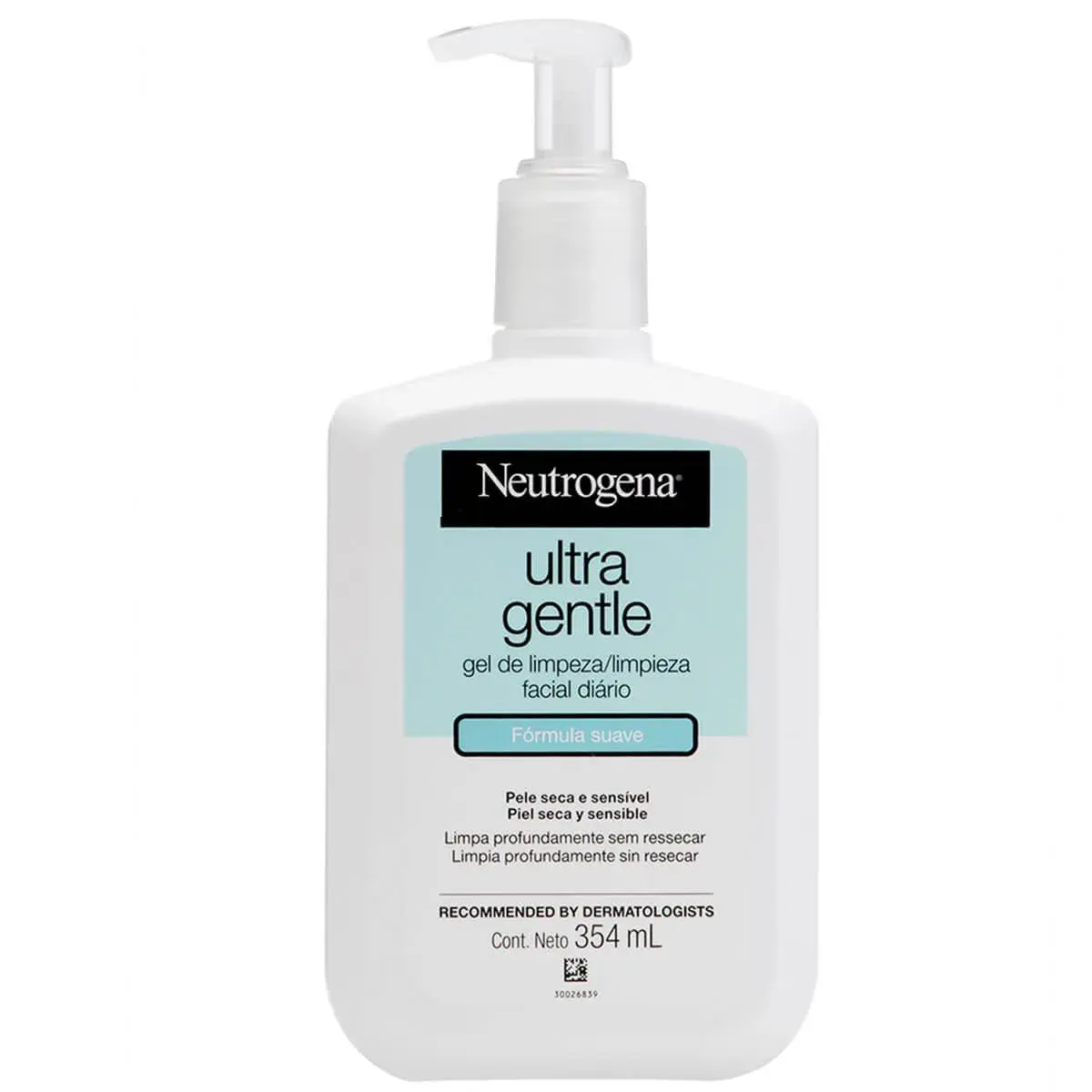 Gel de Limpeza Facial Neutrogena Ultra Gentle com 354ml