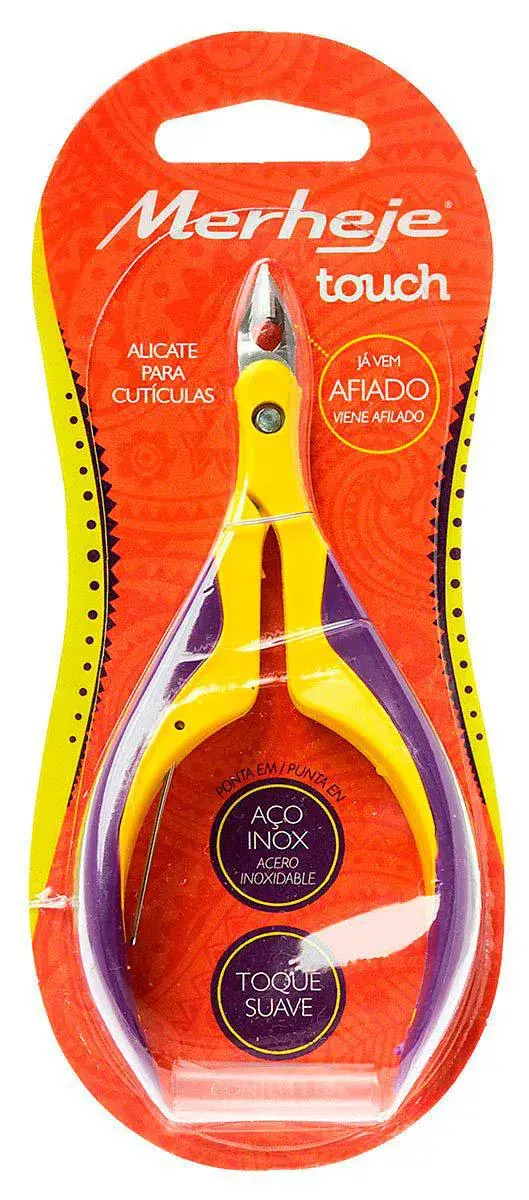 Alicate para Cutículas Merheje Touch - 1 Unidade