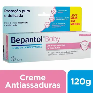 Creme para Assaduras Bepantol Baby 120g
