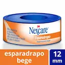 Esparadrapo Impermeável Nexcare Bege de 12mm x 3m com 1 unidade