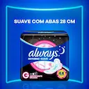 Absorvente Always Noturno Suave G com Abas 32 unidades